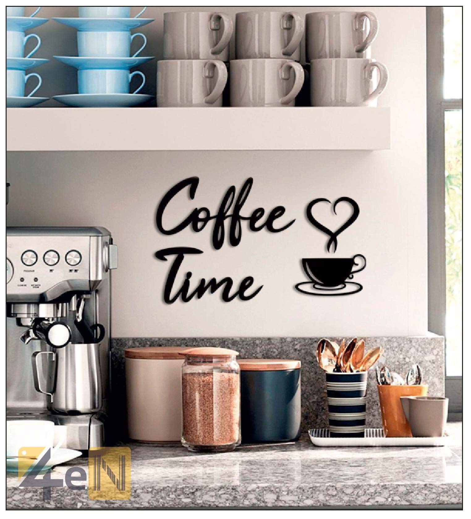 油彩画　coffee time 油彩画 coffee time Original Coffee Cup Painting: Italian